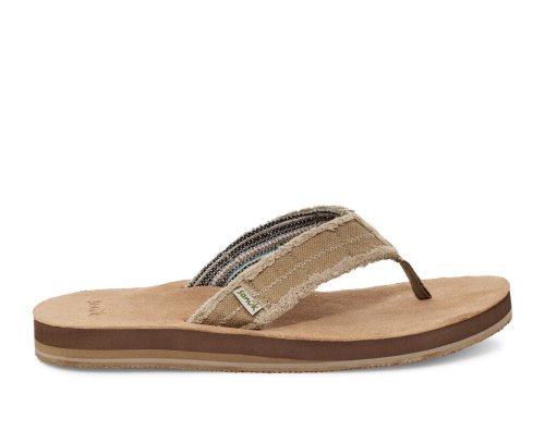 Tong Sanuk Fraid Not Soft Top Eco-Friendly Homme - Marron BXASUD240